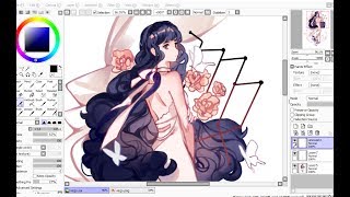 【SAI】Virgo Speedpaint Astrology Zodiac [upl. by Luhem]