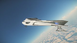 Star Citizen  890 Jump Landing [upl. by Hesler]