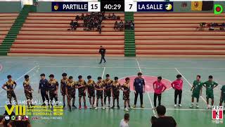 PARTILLE vs LA SALLE varones VIII CAMPEONATO INTERNACIONAL DE HANDBALL handballArequipa [upl. by Zacks540]