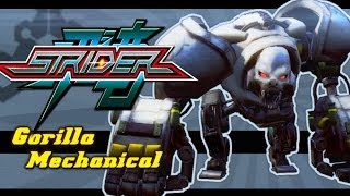 STRIDER 2014 Gameplay Walkthrough Part 15 GORILLA MECHANICAL HD XBOX ONE PS4 PC quotSTRIDER PS4quot [upl. by Prinz]