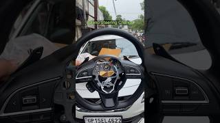 Baleno Top Model Steering Wheel Paddle Shifters OEM shorts modified [upl. by Nonnag]