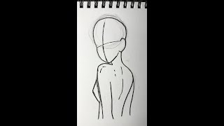 Easy Drawing Anime Body l How To Draw Anime Body l Drawing Basics [upl. by Wende461]