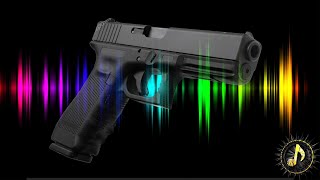 Handgun Pistol Shooting Sound Effect Glock 17 9mm [upl. by Aidam]