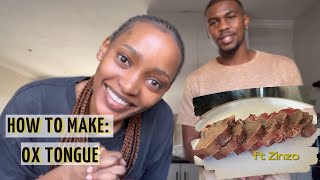 How to make Ox Tongue in 30min  South African Youtuber [upl. by Eleaffar]