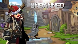 I GOT UNBANNED IN AQW [upl. by Lamoureux]