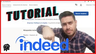 Cómo buscar 🔎 trabajo en indeed⚡Rápido tutorial 🤯 [upl. by Alayne]