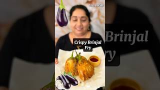 Crispy Brinjal 🍆Fry😍👌🏻🤤 brinjalfry malluvlogz [upl. by Grenier959]