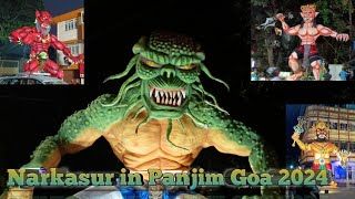 Narkasur in Panjim Goa 2024 [upl. by Keslie]