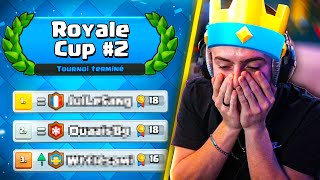 TOURNOIS CLASH ROYALE CONTRE LES ABONNÉS  Royale Cup 2 [upl. by Nomrah]