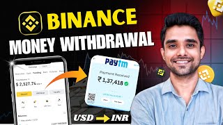 Binance Withdrawal To Bank Account  How To Withdraw Money From Binance  Binance Usdt To Inr [upl. by Eemla144]