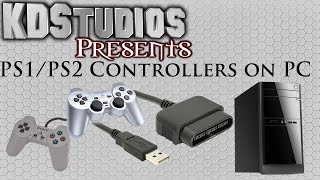 Using PS1 or PS2 Controllers on the PC  PS to USB  How To Tutorial [upl. by Oiligriv]