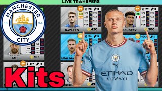 How to make Manchester City Kits amp Logo 2024  Dream League Soccer 2024 [upl. by Greiner]