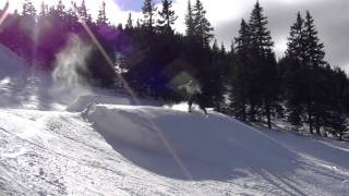 First Front Flip Attempt Not landed  Ski [upl. by Ahcsropal]