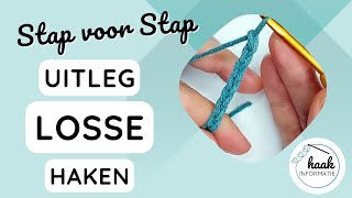 Uitleg losse haken  Leren Haken [upl. by Lareine376]