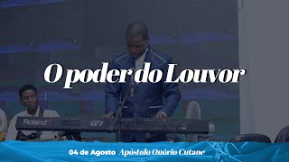 O poder do louvorApóstolo Onório Cutane Culto profético global [upl. by Baird]