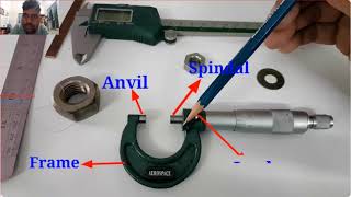 How to use micrometer micrometer workshop diploma iti [upl. by Ohnuj129]