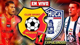 🔴 HEREDIANO vs PACHUCA 🔴  EN VIVO  CHAMPIONS CUP CUARTOS DE FINAL 2024 LIVE  Los Expulsados [upl. by Colfin]