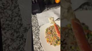 Crab 🦀 legs cooked in Instant Pot ⏲️ shorts cooking [upl. by Nollie]