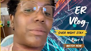 Complications After Thyroid Surgery  In the ER Trauma  Over Night Stay ER Vlog [upl. by Gnouhp]