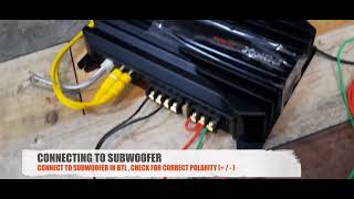 Powerful Active SubWoofer For Home using SONY Car Amplifier  Tamil  First Youtube Video  XMN502 [upl. by Sunshine]