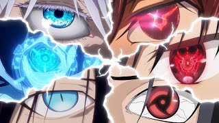 Les 6 YEUX DANIMES les plus PUISSANTS [upl. by Karlyn825]