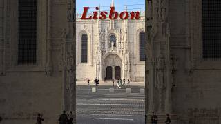 Jerónimos Monastery Lisbon portugal travel visitlisbon visitinglisbon belem europe [upl. by Galen615]