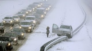 Top Ultimate Winter Stupid Drivers Fails [upl. by Vizza]