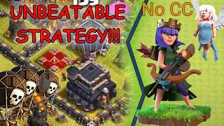 Attacking with the best army for th9 in Clash of Clans  TH9 attack strategies clashofclans clash [upl. by Bramwell]