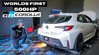 Fastest GR Corolla In The World Just Got Faster 500HP [upl. by Branscum]