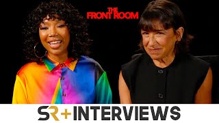 The Front Room Stars Brandy Norwood amp Kathryn Hunter Praise Their Onscreen Chemistry [upl. by Milano]