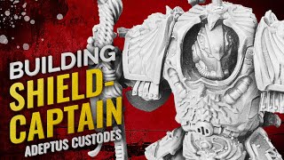 How I Built ShieldCaptain in Allarus Armor  Warhammer 40k [upl. by Hanas]