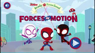 SPIDEY AND HIS AMAZING FRIENDS FORCES IN MOTION  DISNEY JUNIOR GAMES spiderman gaming spidey [upl. by Bogart]