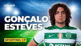 How Good Is Gonçalo Esteves at Sporting CP [upl. by Horsey]