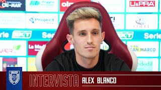 INTERVISTA ALL ATTACCANTE ALEX BLANCO [upl. by Winther]