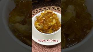 Plastic chutney  Bengali famous plastic chutney peper chutney sweetrecepies youtubeshorts [upl. by Ynnelg]