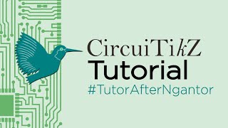 LaTeX amp CircuiTikZ Tutorial Menggambar Rangkaian Elektronika di LaTeX TutorAfterNgantor [upl. by Cowey43]