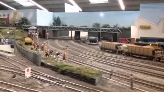 Wigan Finescale Model Railway Exhibition 2015 [upl. by Siuqram]