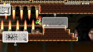 Super Mario Maker Playthrough Part 28 EXTRA 13  Captain Toad Outfit and Other Courses [upl. by Ancel115]