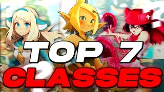 TOP 7 DES MEILLEURES CLASSES DOFUS [upl. by Yezdnil]