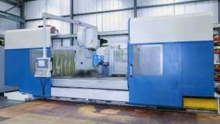 Kiheung U1000 CNC Bed Type Travelling Table Milling Machine [upl. by Nadnarb]