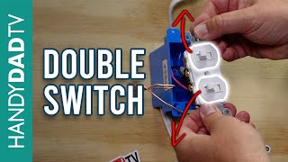 How to wire a Double Switch [upl. by Esiahc]