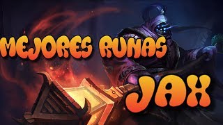 LAS MEJORES RUNAS PARA JAX TOP 2018 LEAGUE OF LEGENDS GUIA LOL PARA PRINCIPIANTES S8 18 [upl. by Eerdua]