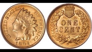 NumisNews  1894 Indian Head Cent Sleeper  Numismatics With Kenny [upl. by Tutto]