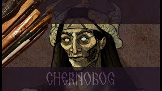 CHERNOBOG  Concept Art and Story  SLAVIC MYTHOLOGY  GODS Page 4 [upl. by Ydde]