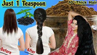 Add 2 Teaspoon In OilThis Powder Makes Hair 10×Thicker amp Regrow Hair Naturally ।Garima Singh। [upl. by Ryun]