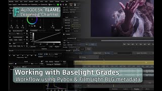 Working with Baselight Grades in Flame  Flame 20191 [upl. by Mano]