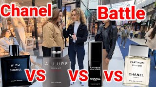 Women React to Bleu de Chanel Chanel Allure Homme Sport Eau Extreme Platinum Egoiste amp Antaeus [upl. by Kenny]