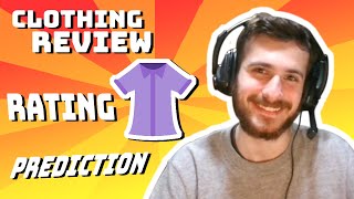 Clothing Review Rating Prediction RNNsNLP  Data Every Day 192 [upl. by Maria]