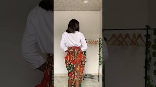 Sunday outfit Nigerian girl ankara youtubeshorts ootd trendingshorts [upl. by Gunas461]