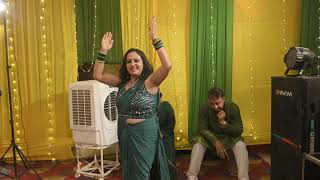 Gajban Pani Ne Chali  Haryanvi Song  Wedding Shoot sangeet wedding [upl. by Etram]